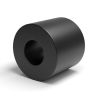 Distanziatore liscio in poliammide PA6 rinforzata con fibra di vetro Ø3,5x8mm per vite M3