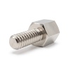 Distanziatore esagonale filettato maschio/femmina acciaio nichelato UNC4-40 - chiave da 5 mm