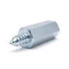 Distanziatore esagonale filettato autofilettante acciaio zincato M3 / ST2,9 - chiave da 5,5 mm