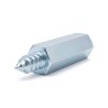 Distanziatore esagonale filettato autofilettante acciaio zincato M4 / ST4,2 - chiave da 7 mm