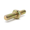 Distanziatore esagonale filettato maschio/maschio acciaio zincato giallo UNC4-40 - chiave da 5 mm