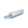 Distanziatore esagonale filettato maschio/femmina acciaio zincato M2 - chiave da 4 mm