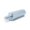 Distanziatore esagonale filettato maschio/femmina acciaio zincato M4 - chiave da 8 mm
