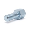 Distanziatore esagonale filettato maschio/femmina acciaio zincato blu UNC4-40 - chiave da 4,75 mm
