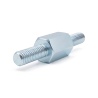 Distanziatore esagonale filettato maschio/maschio acciaio zincato blu M3 - chiave da 5,5 mm