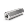 Distanziatore esagonale filettato femmina/femmina alluminio passivato M3 - chiave da 5,5 mm