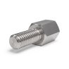Distanziatore esagonale filettato maschio/femmina acciaio inox M2,5 - chiave da 4 mm