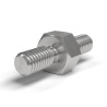 Distanziatore esagonale filettato maschio/maschio acciaio inox M3 - chiave da 5,5 mm