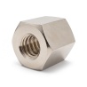 Distanziatore esagonale filettato femmina/femmina ottone zincato blu UNC6-32 - chiave da 6,4 mm