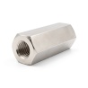 Distanziatore esagonale filettato femmina/femmina ottone nichelato al piombo UNC4-40 - chiave da 5 mm