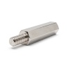 Distanziatore esagonale filettato maschio/femmina ottone nichelato al piombo M3 - chiave da 5 mm