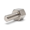 Distanziatore esagonale filettato maschio/femmina ottone nichelato al piombo M3 - chiave da 6 mm