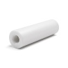 Distanziatore tondo filettato femmina/femmina in poliammide PA6 rinforzata con fibra di vetro bianco UL94-V2 M2,5 - Ø5 mm