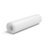 Distanziatore tondo filettato femmina/femmina in poliacetale POM bianco UL94-HB M3 - Ø6 mm