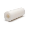 Distanziatore tondo filettato femmina/femmina in poliacetale POM naturale UL94-HB M4 - Ø8 mm