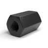 Distanziatore esagonale filettato femmina/femmina in poliammide PA6 rinforzata con fibra di vetro M5 - 10 mm apertura chia