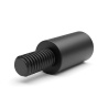 Distanziatore tondo filettato maschio/femmina in poliammide PA6.6 M4 - Ø7 mm
