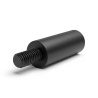 Distanziatore tondo filettato maschio/femmina in poliammide PA6.6 M4 - Ø8 mm