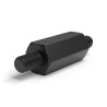 Distanziatore esagonale filettato maschio/maschio in poliammide PA6.6 UL94-V2 M4 - chiave da 8 mm