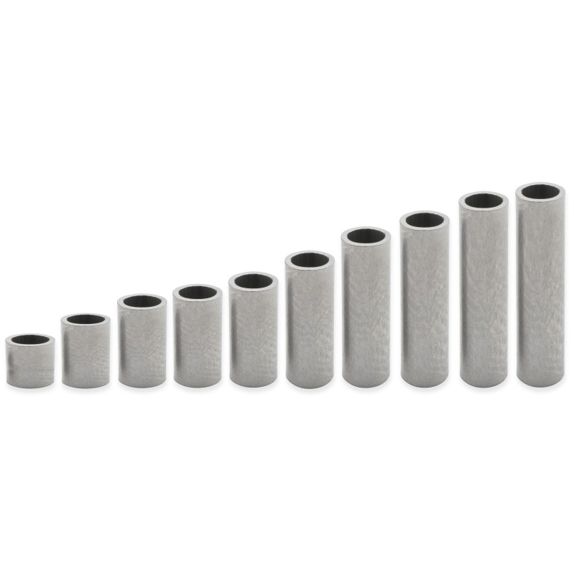 Entretoise lisse aluminium Ø4,2x6mm pour vis M4