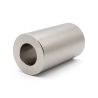 Distanziatore liscio in ottone nichelato Ø4,3x8mm per vite M4