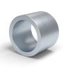 Distanziatore liscio in acciaio zincato Ø12,4x16mm per vite M12