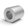 Distanziatore liscio in alluminio Ø8x14mm per vite M8