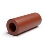 Distanziatore liscio in poliammide PA6.6 rinforzata con fibra di vetro marrone Ø2,2x4mm per vite M2
