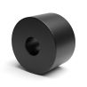 Distanziatore liscio plastica poliammide PA6 rinforzata con fibra di vetro Ø3,2x10mm per vite M3