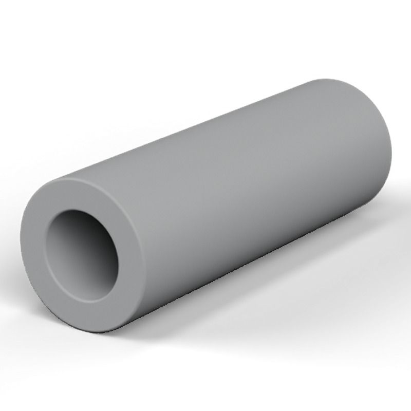 Entretoise lisse plastique PVC Ø3,7x6,4mm pour vis M3,5