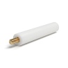 Distanziatore isolante tondo filettato maschio/femmina in PA6.6 con inserto in ottone M5 - Ø12,7 mm