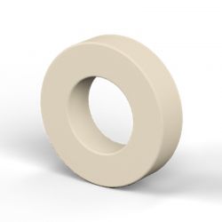 Entretoise lisse plastique polystyrène Ø4,2x8mm pour vis M4