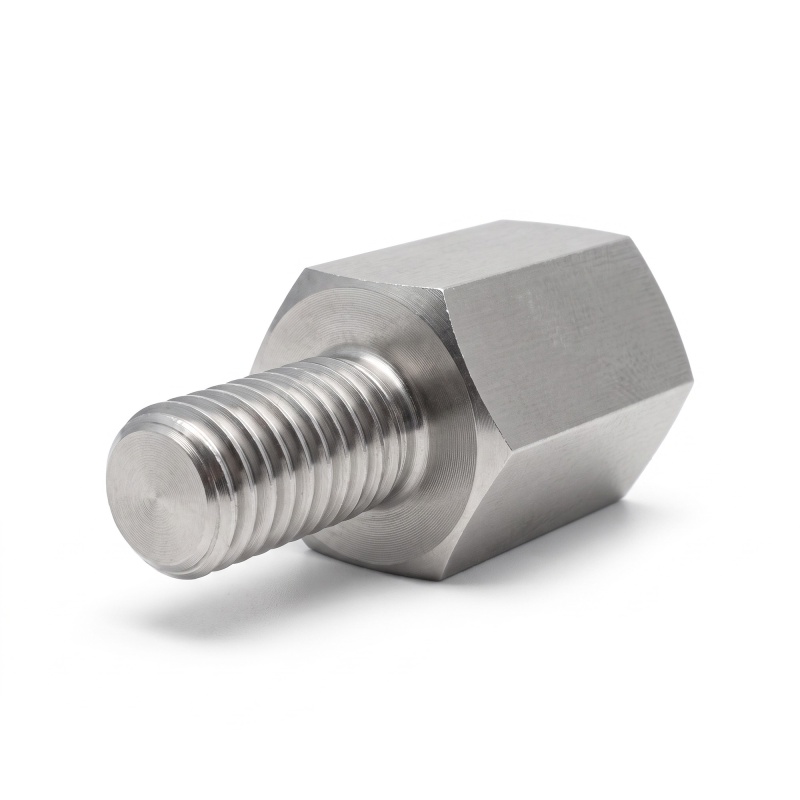 Distanziatore esagonale filettato maschio/femmina acciaio inox UNC4-40 / M3 - 5,5 mm apertura chiave