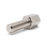 Distanziatore esagonale filettato maschio/femmina ottone nichelato al piombo UNC4-40 / M2,5 - 4 mm apertura chiave