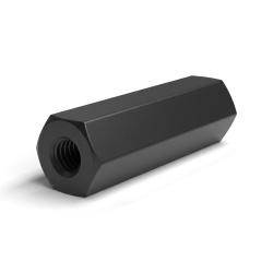 Distanziatore esagonale filettato femmina/femmina plastica poliammide PA6 rinforzata con fibra di vetro M3 / M2,5 - 6 mm apertur