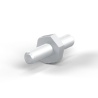 Distanziatore esagonale filettato maschio/maschio acciaio zincato blu M3 / M2,5 - 5 mm apertura chiave