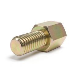 Distanziatore esagonale filettato maschio/femmina acciaio zincato giallo UNC4-40 / M3 - 4,5 mm apertura chiave