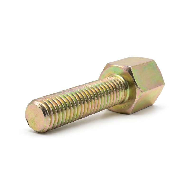 Distanziatore esagonale filettato maschio/femmina acciaio zincato giallo UNC4-40 / M3 - 5 mm apertura chiave