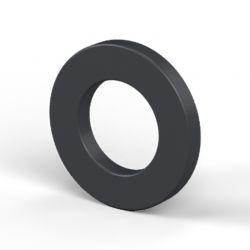 Entretoise lisse plastique polyamide Ø4,5x8mm pour vis M4
