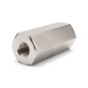 Distanziatore esagonale filettato femmina/femmina ottone nichelato senza piombo M2,5 - 5 mm apertura chiave