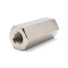 Distanziatore esagonale filettato femmina/femmina ottone nichelato senza piombo M3 - 5,5 mm apertura chiave