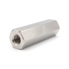 Distanziatore esagonale filettato femmina/femmina ottone nichelato senza piombo M4 - 7 mm apertura chiave