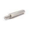 Distanziatore esagonale filettato maschio/femmina ottone nichelato senza piombo M2,5 - 4 mm apertura chiave