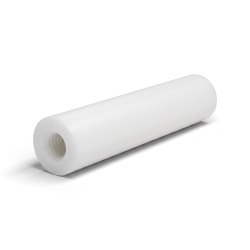 Distanziatore tonda filettato femmina/femmina plastica poliammide PA6 rinforzata con fibra di vetro bianco UL94-V2 M3 - Ø6 mm