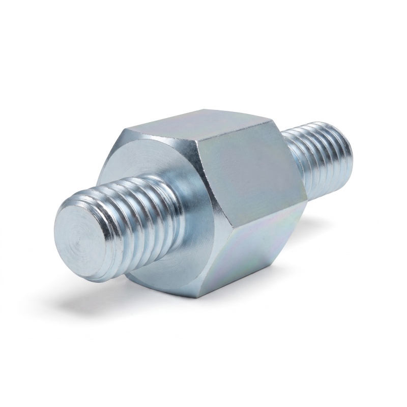 Distanziatore esagonale filettato maschio/maschio acciaio zincato M3 - 5,5 mm apertura chiave, gambi da 3,6 e 6 mm