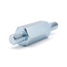 Distanziatore esagonale filettato maschio/maschio acciaio zincato M3 - 5,5 mm apertura chiave, gambi da 4 e 7 mm