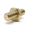 Distanziatore esagonale filettato maschio/maschio acciaio zincato giallo M4 - 7 mm apertura chiave, gambi da 6 e 7 mm