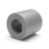 Distanziatore liscio plastica policarbonato grigio Ø5,5x10mm per vite M5