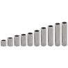Distanziatore liscio in ottone nichelato al piombo Ø10,2x13mm per vite M10