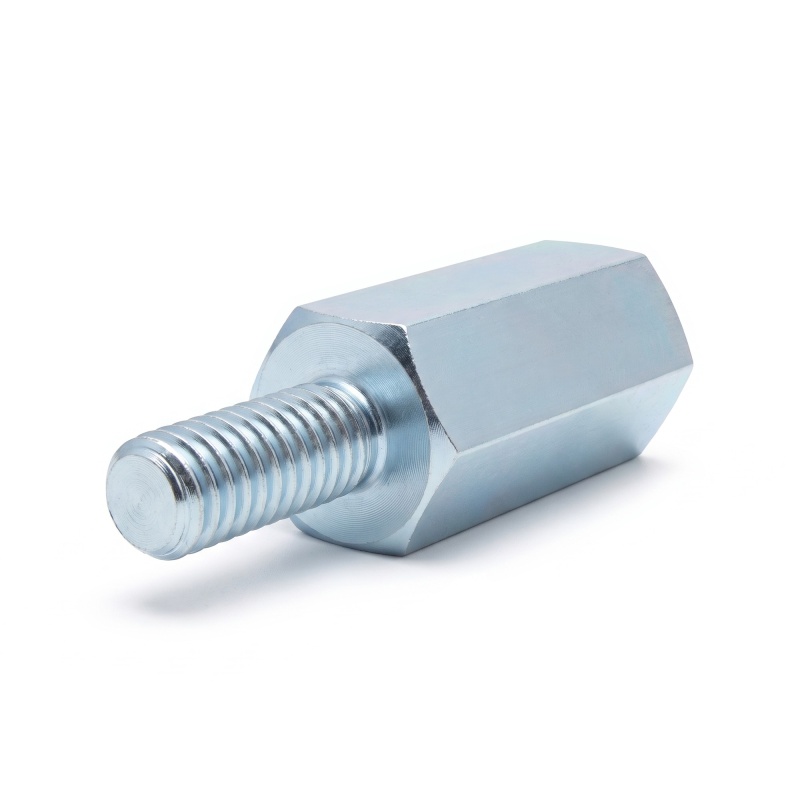 Distanziatore esagonale filettato maschio/femmina acciaio zincato senza piombo M2,5 - 5 mm apertura chiave